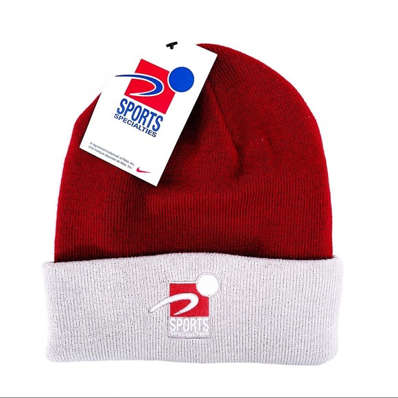 Nike Sports Specialties Oklahoma Sooners Winter Hat Beanie Mens Womens Fan Gift - Picture 6 of 9